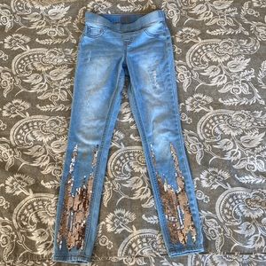 Justice jean legging